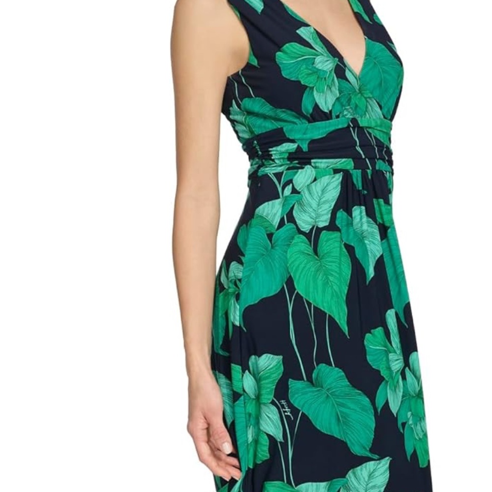 Tommy Hilifiger Floral empire waist maxi dress Size 12- Excellent Condition